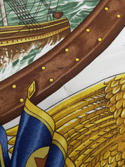 カレ90 Vive le vent ベージュ/マルチ