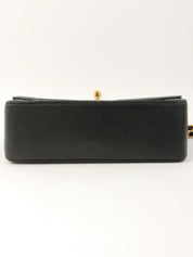 1990年頃製 ダイアナフラップチェーンバッグ22cm ブラック