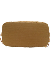 2012 Denim Monogram Stone Neverfull MM Brown