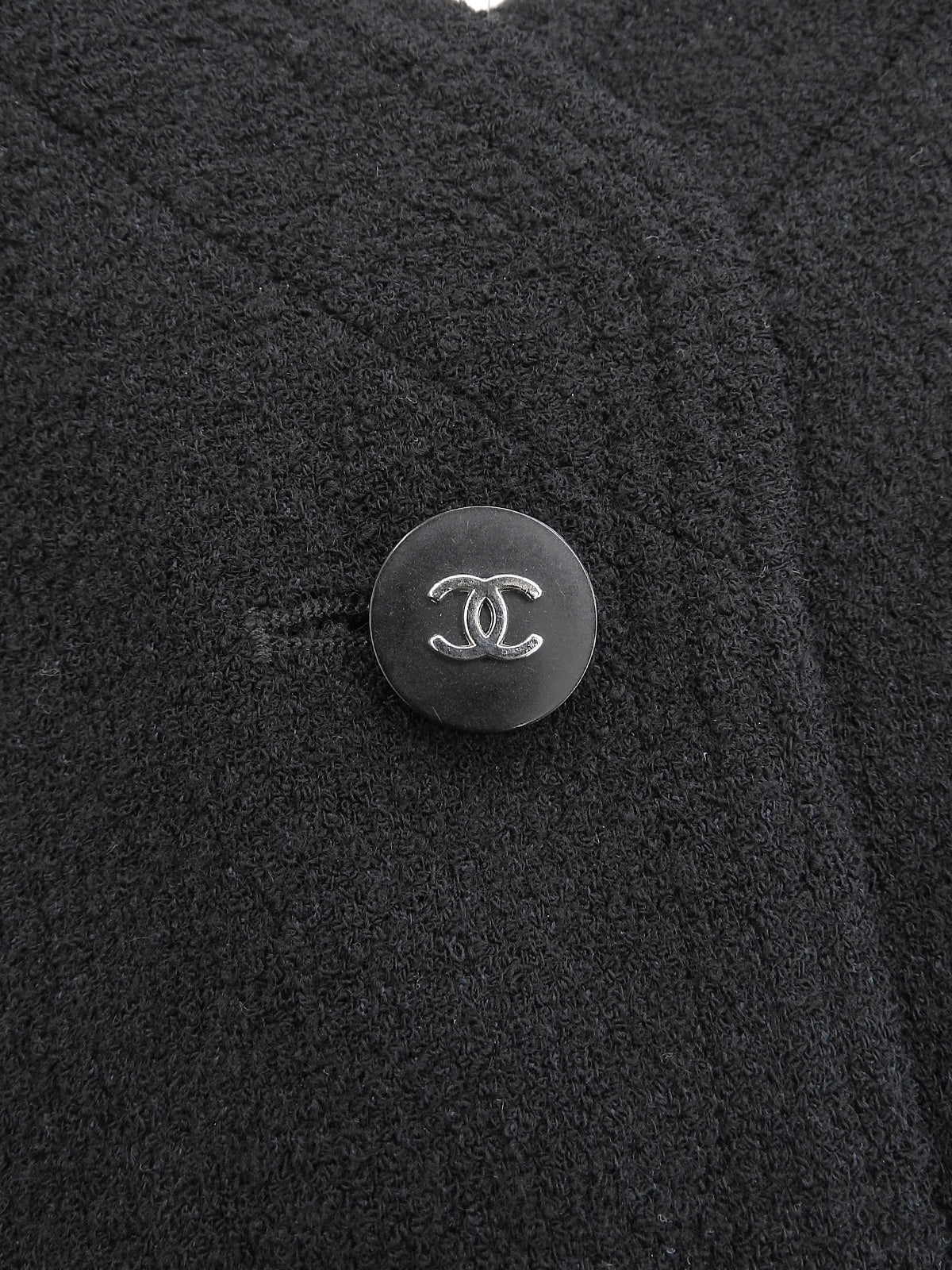 1996年製 ウールCCマークボタンセットアップ ブラック