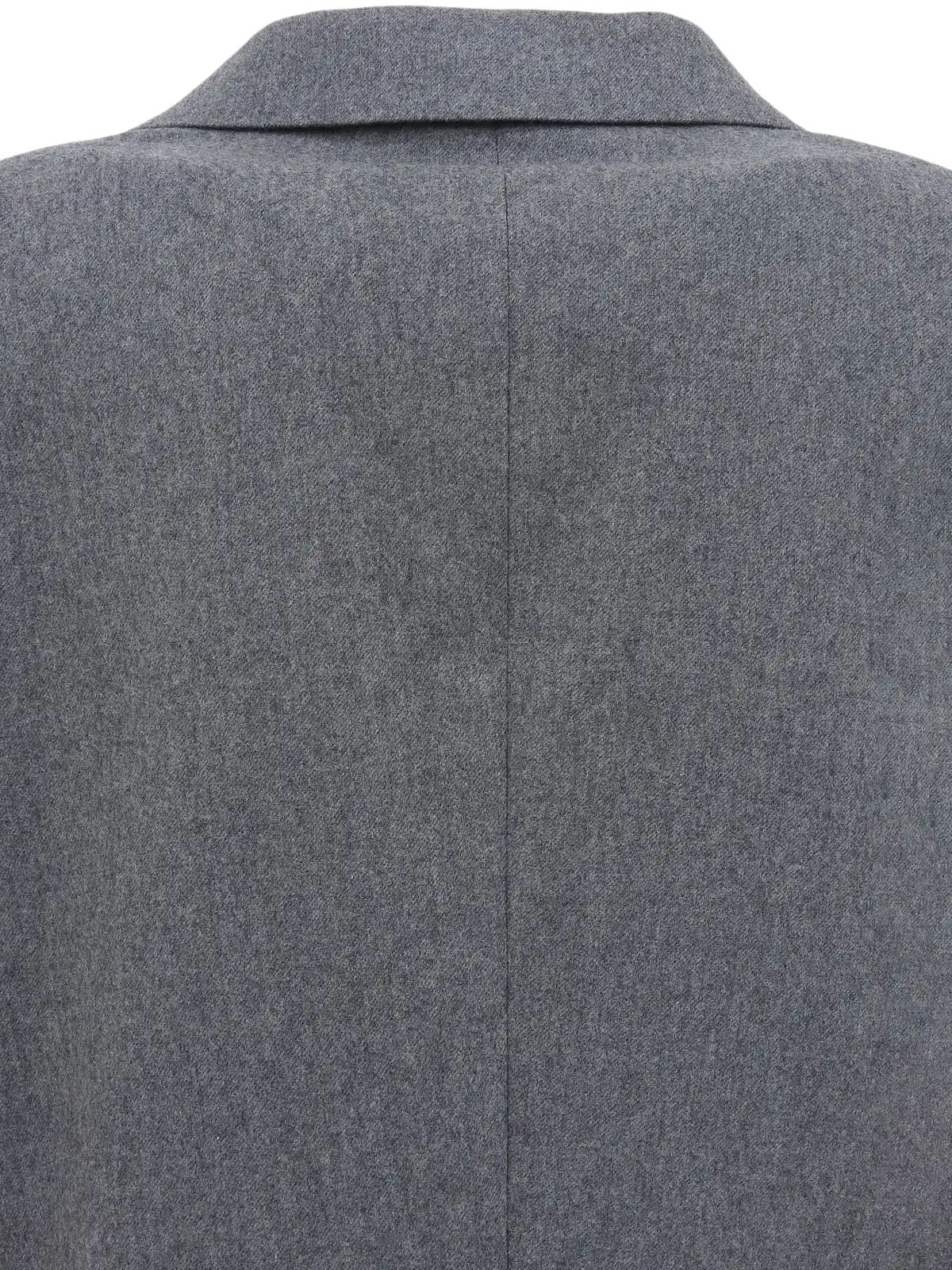 Logo Emblem Patch Jacket Gray