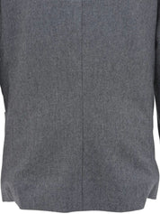 Logo Emblem Patch Jacket Gray