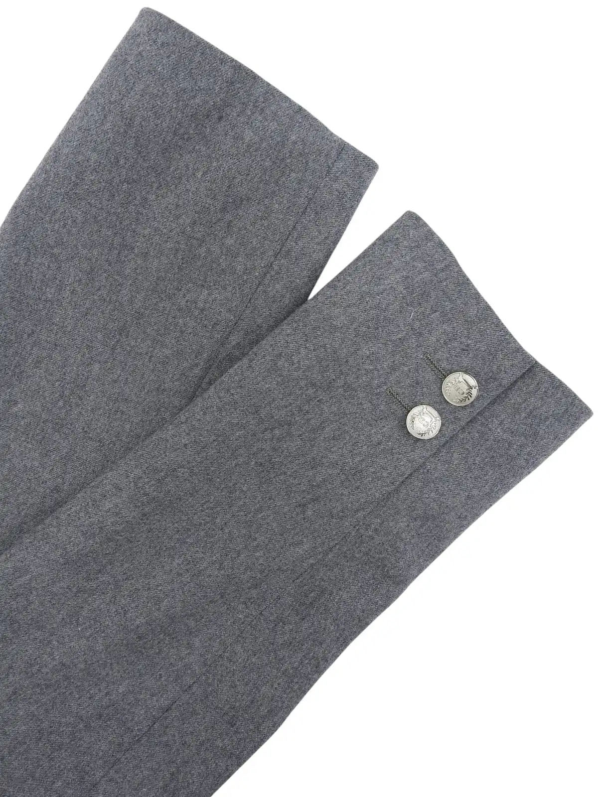 ロゴエンブレムワッペンジャケット グレー