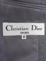 ロゴエンブレムワッペンジャケット グレー