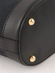 C Macadam图案手提包 黑色