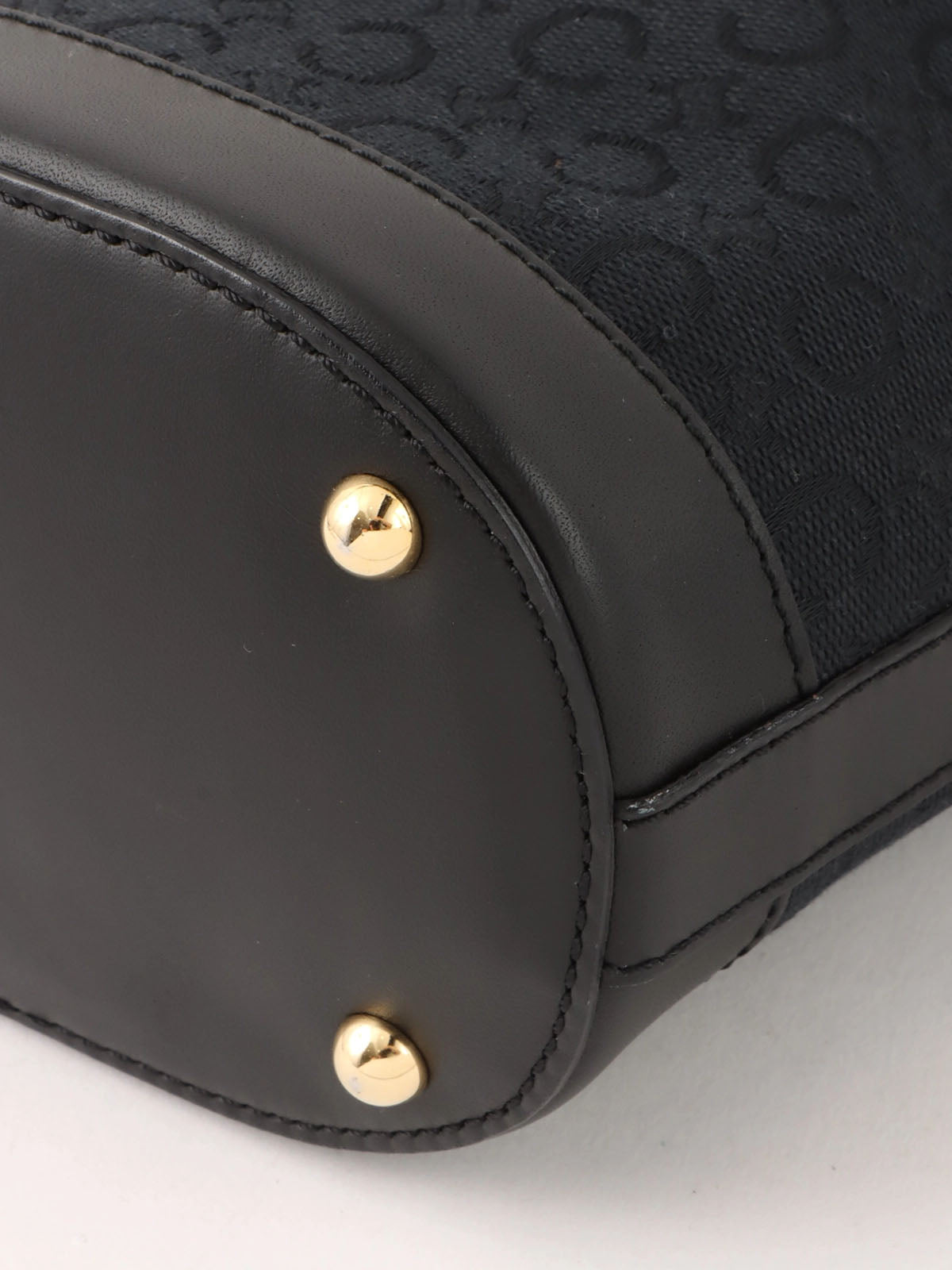 C Macadam图案手提包 黑色