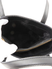 C Macadam图案手提包 黑色