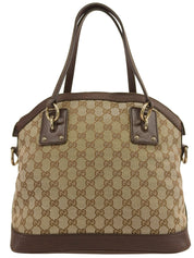 キャンバスGGパターン2wayバッグ ベージュ