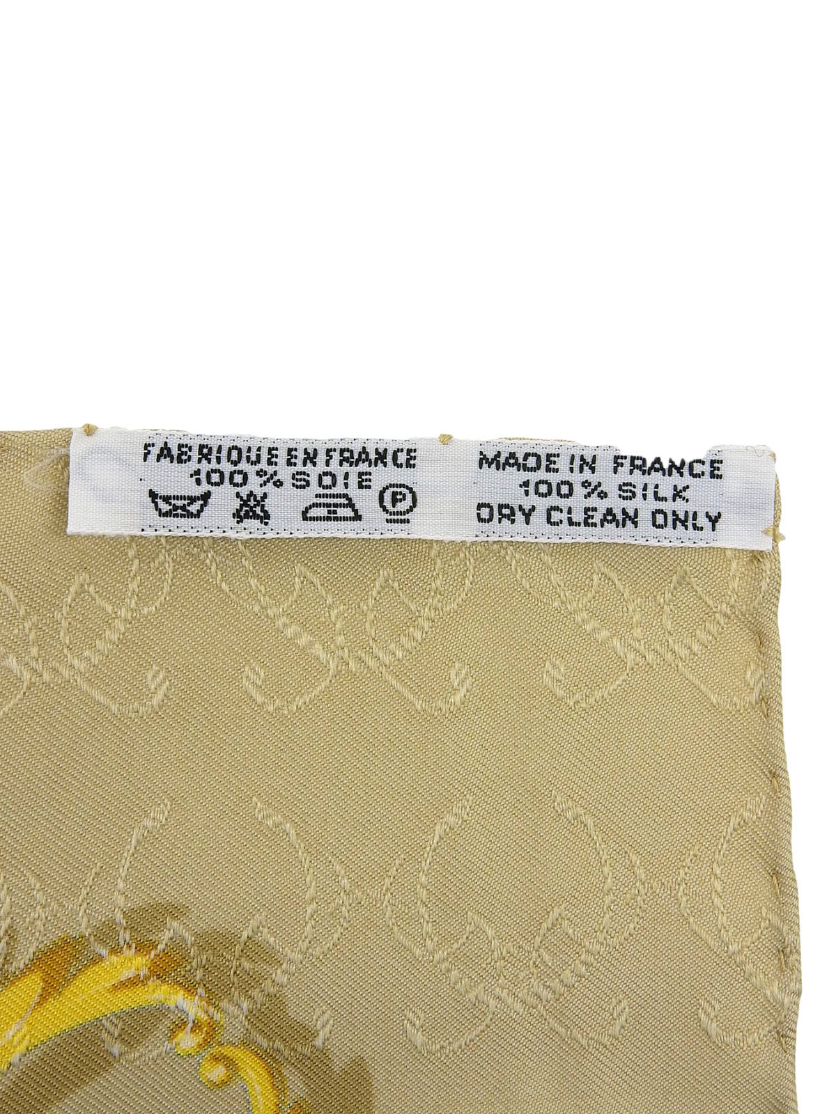 カレ90 La Cle des Chanmps ベージュ/ホワイト