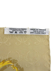 カレ90 La Cle des Chanmps ベージュ/ホワイト