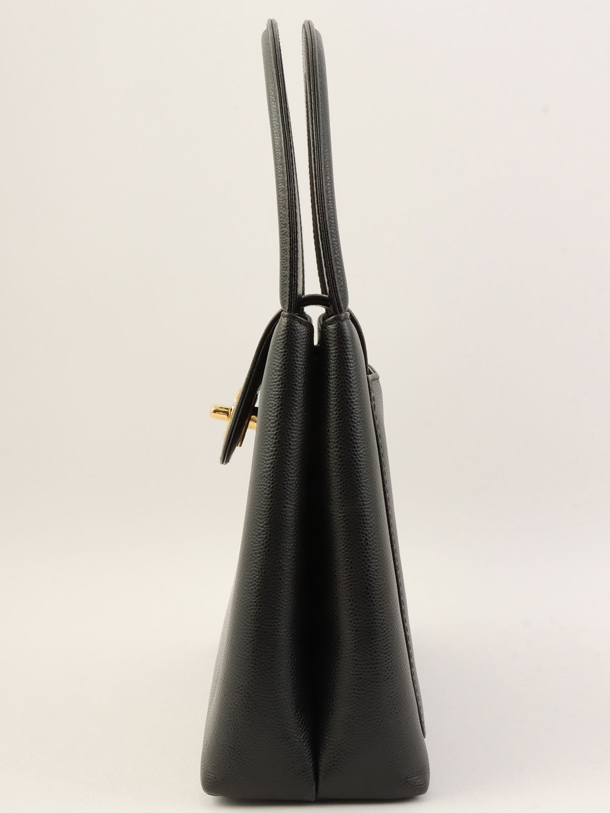 1998 CC Turnlock Handbag Black