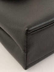 1998 CC Turnlock Handbag Black