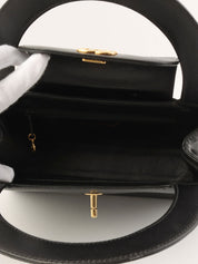 1998 CC Turnlock Handbag Black