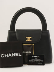 1998 CC Turnlock Handbag Black