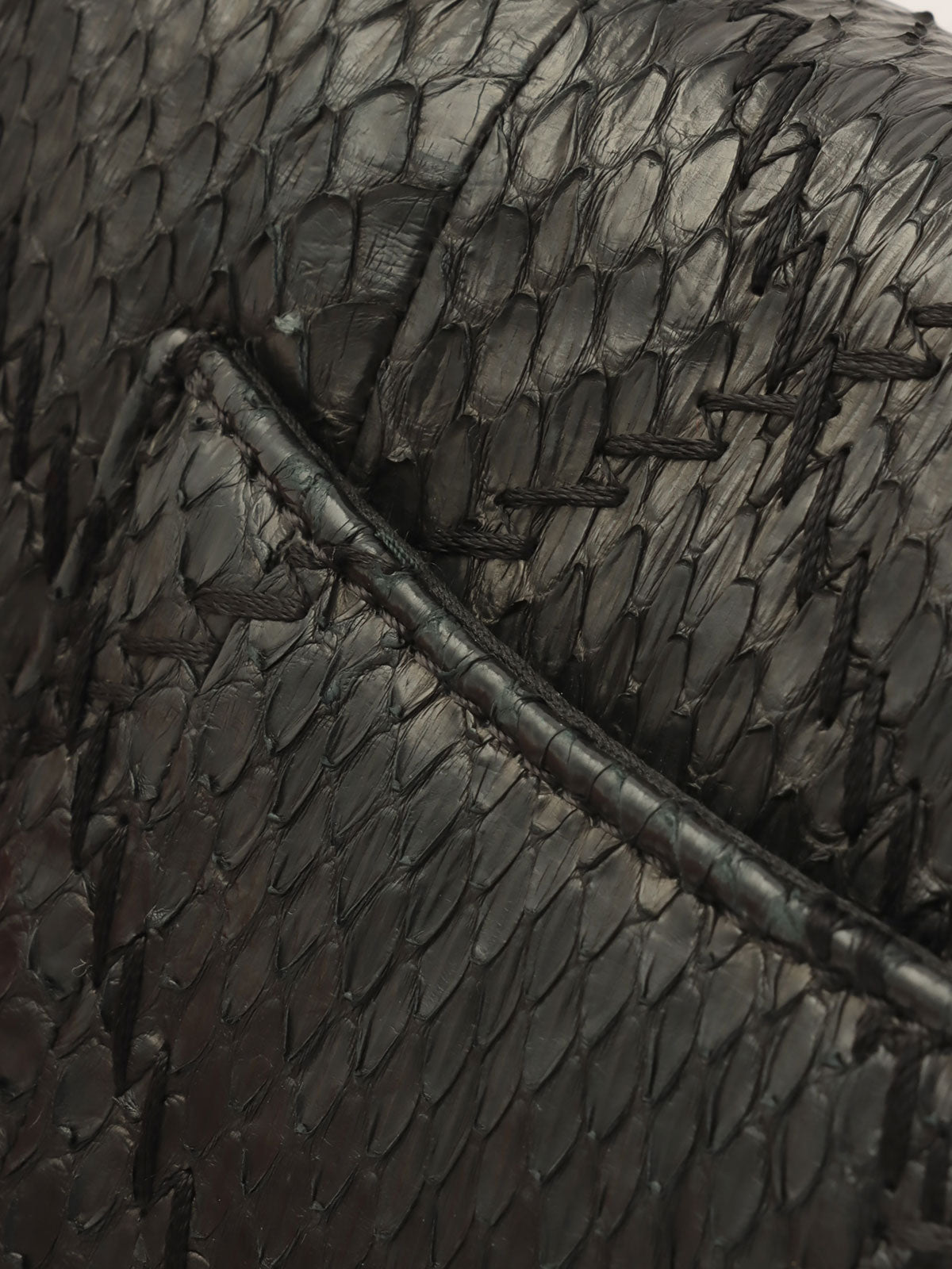 2011 Ultra Stitch Chain Shoulder Bag, Black