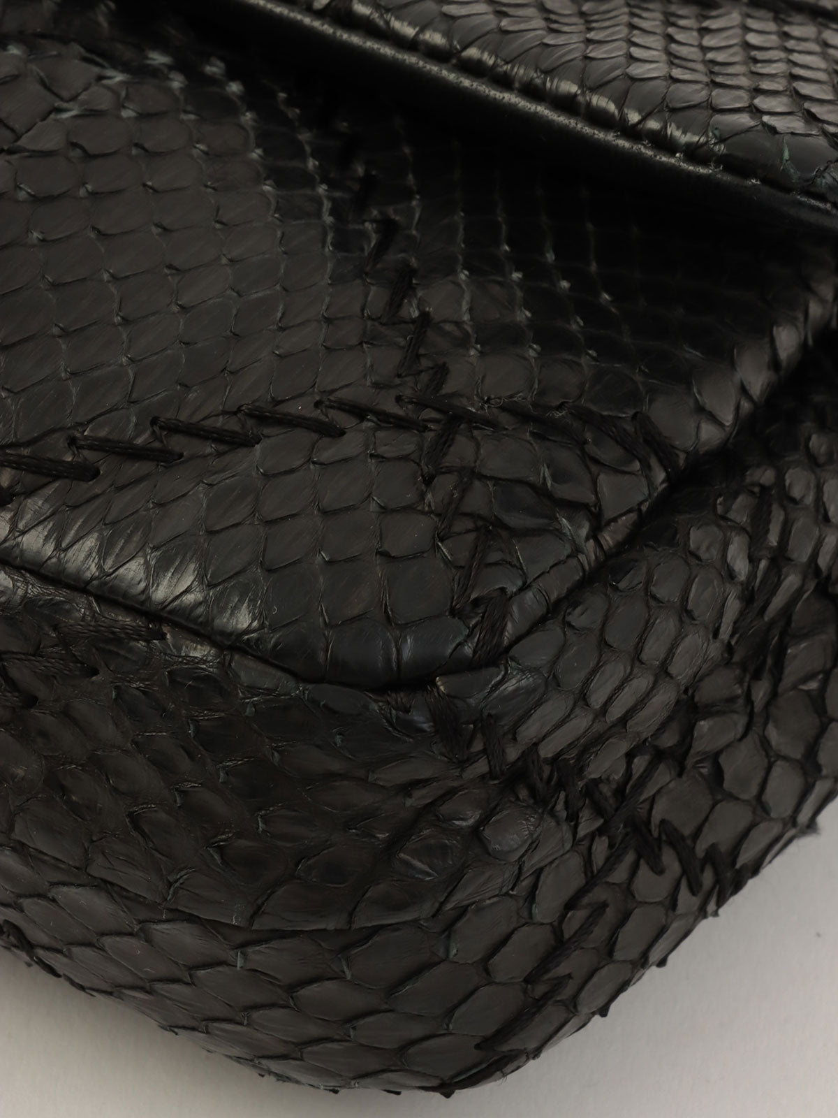 2011 Ultra Stitch Chain Shoulder Bag, Black