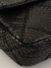 2011 Ultra Stitch Chain Shoulder Bag, Black