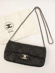 2011 Ultra Stitch Chain Shoulder Bag, Black