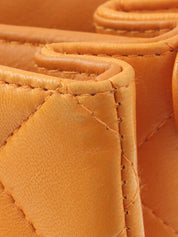 1997 CC Turnlock Handbag Mini Mandarin Orange
