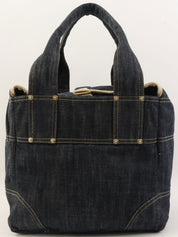 2005年頃製 スパークリングデニムCCマークステッチトートバッグ インディゴ