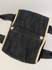 2005年頃製 スパークリングデニムCCマークステッチトートバッグ インディゴ