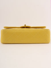 1998 Classic Flap Chain Bag, 23cm, Yellow