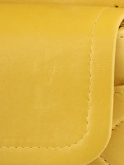 1998 Classic Flap Chain Bag, 23cm, Yellow