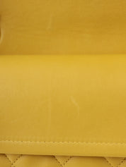 1998 Classic Flap Chain Bag, 23cm, Yellow