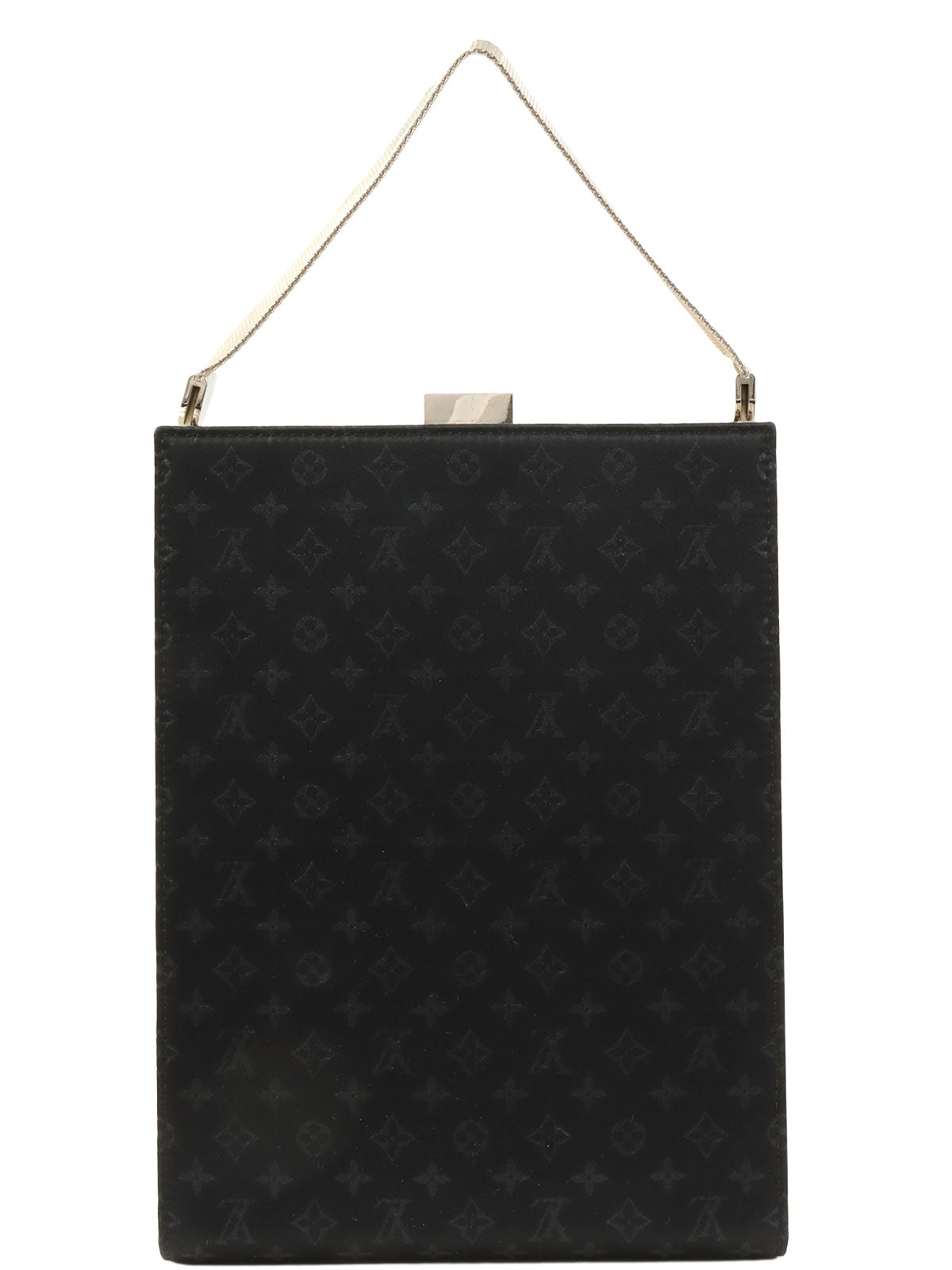 2000 Satin Monogram Ange GM Black