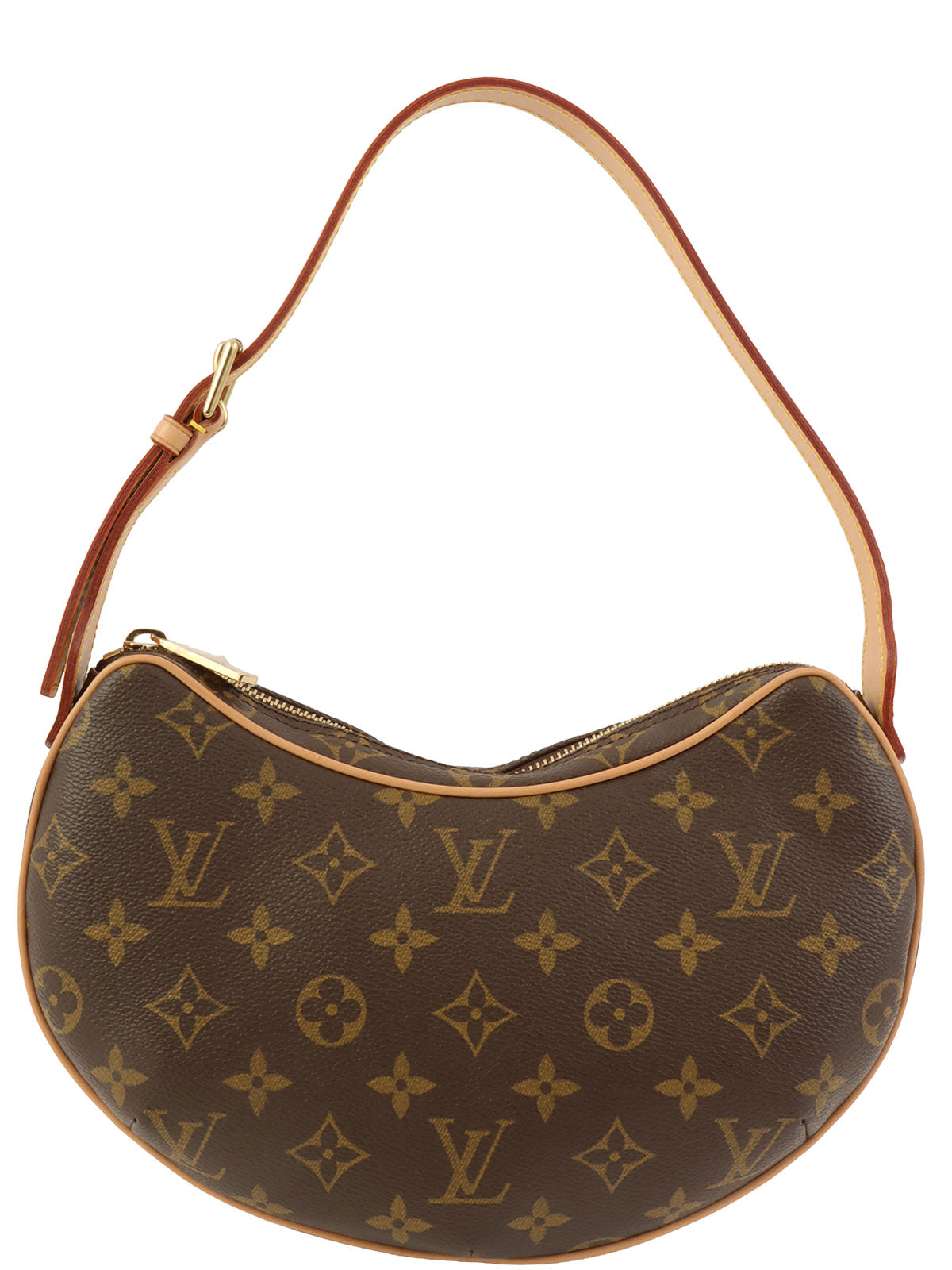 2002 Monogram Pochette Croissant Brown