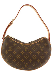 2002 Monogram Pochette Croissant Brown