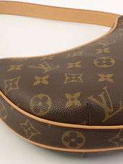 2002 年 Monogram 手拿包羊角面包棕色