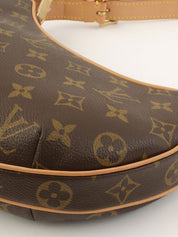 2002 Monogram Pochette Croissant Brown