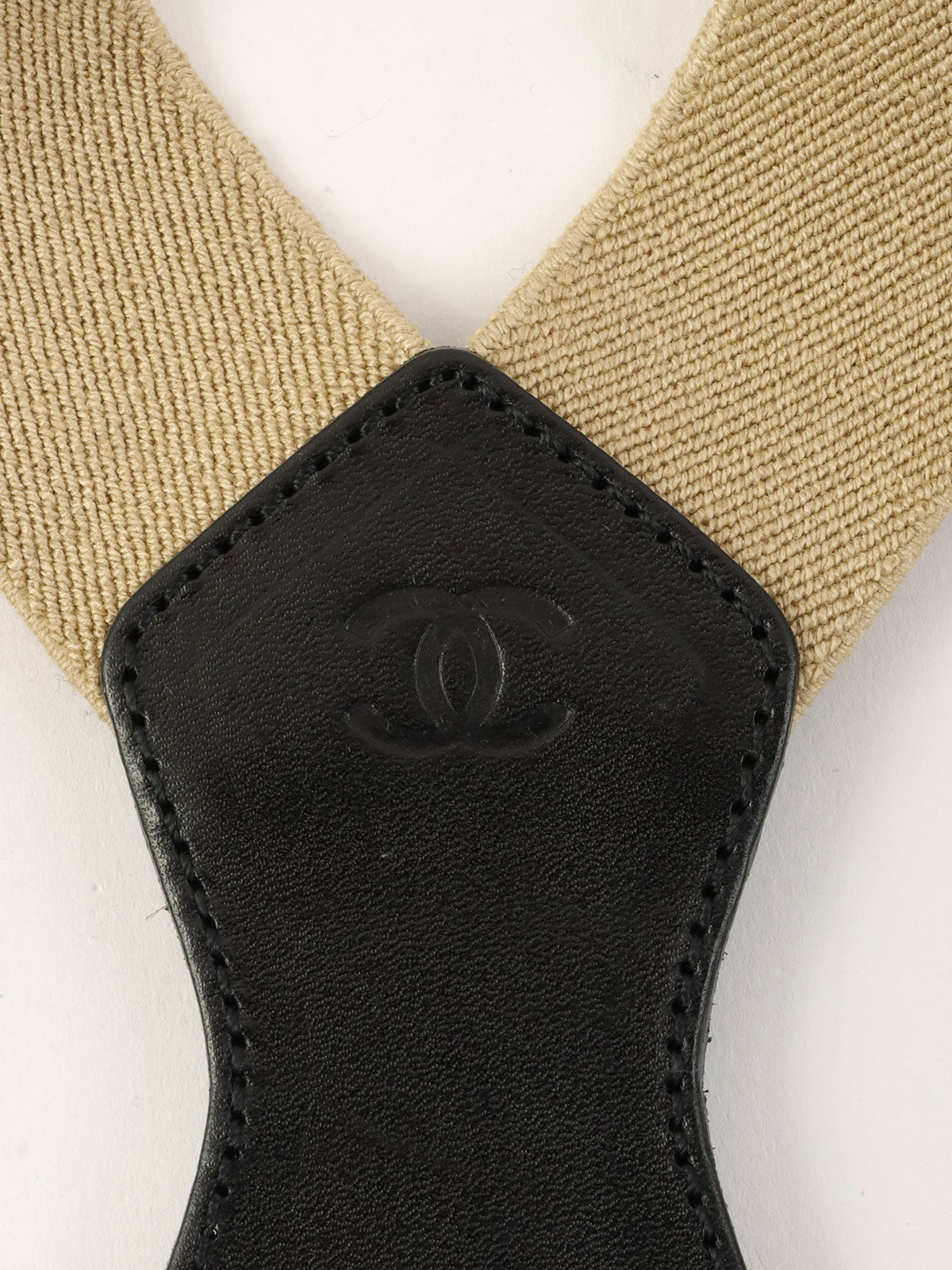 ロゴサスペンダー ベージュ