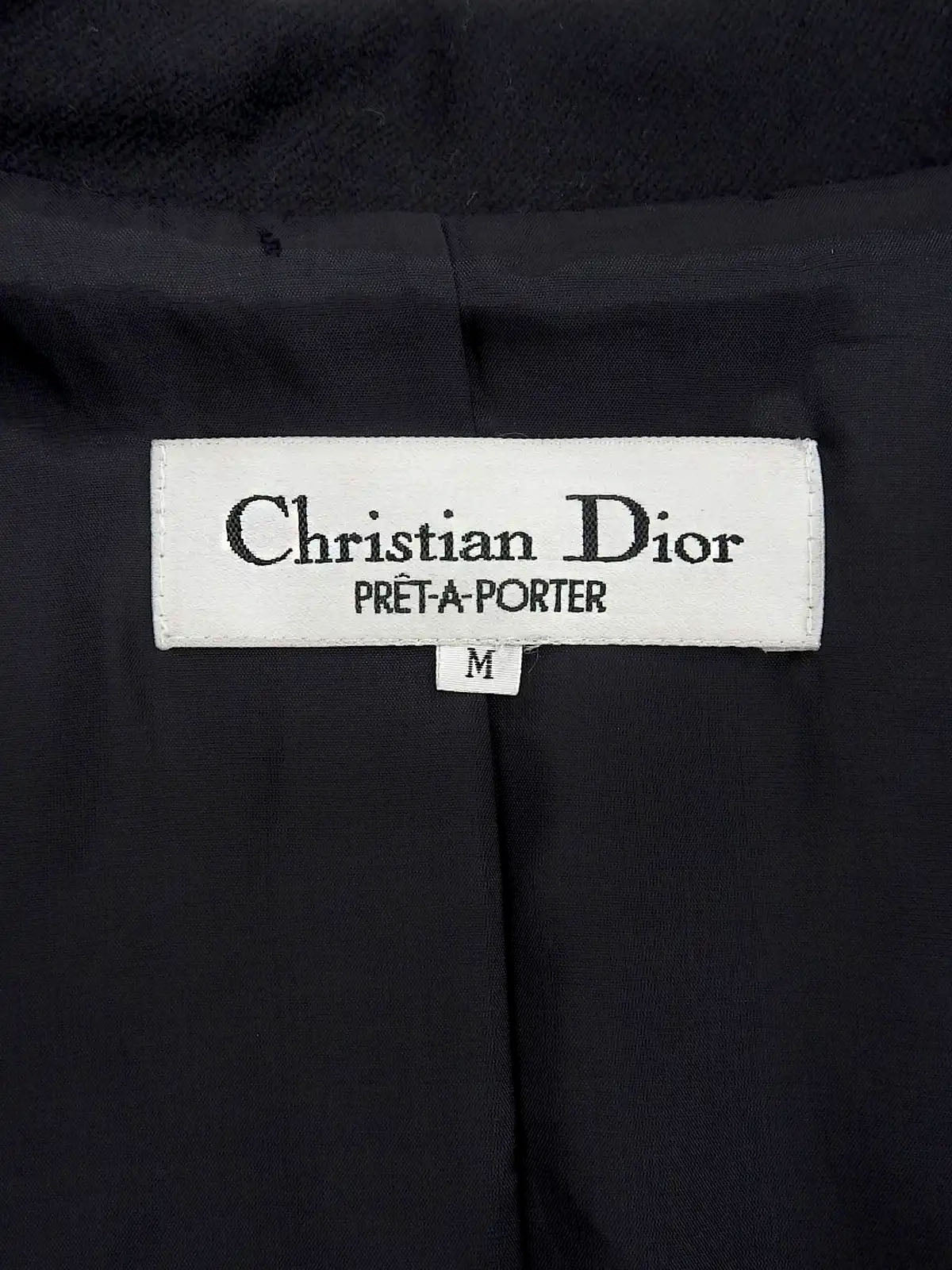 Tweed long jacket in black, gray, and white