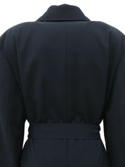 CC Mark Button Long Coat Navy