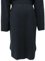 CC Mark Button Long Coat Navy