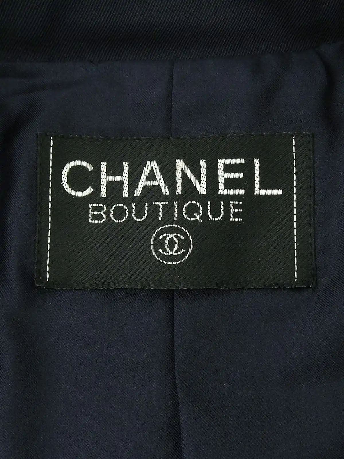 CC Mark Button Long Coat Navy