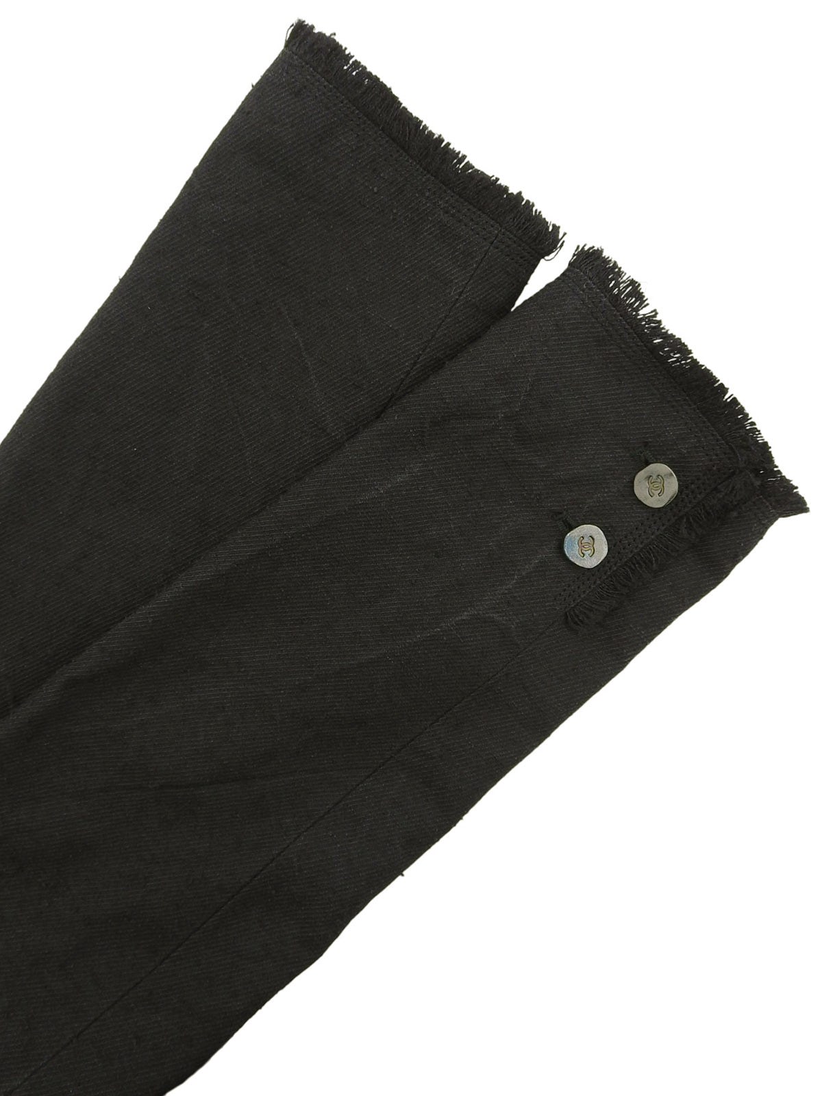 2006 Silk CC Mark Button Jacket Black