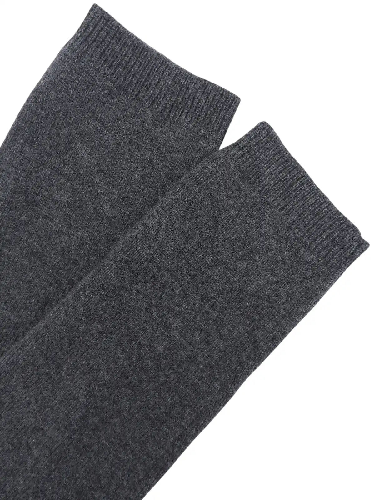 Cashmere logo button cardigan in grey