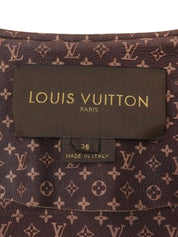 レザーロゴボタンジャケット アイボリー