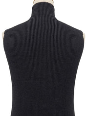 ニットノースリーブトップス グレー