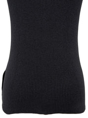 ニットノースリーブトップス グレー