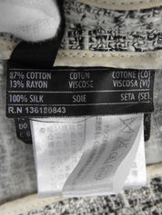 Tweed Vara Plate Set in White/Black