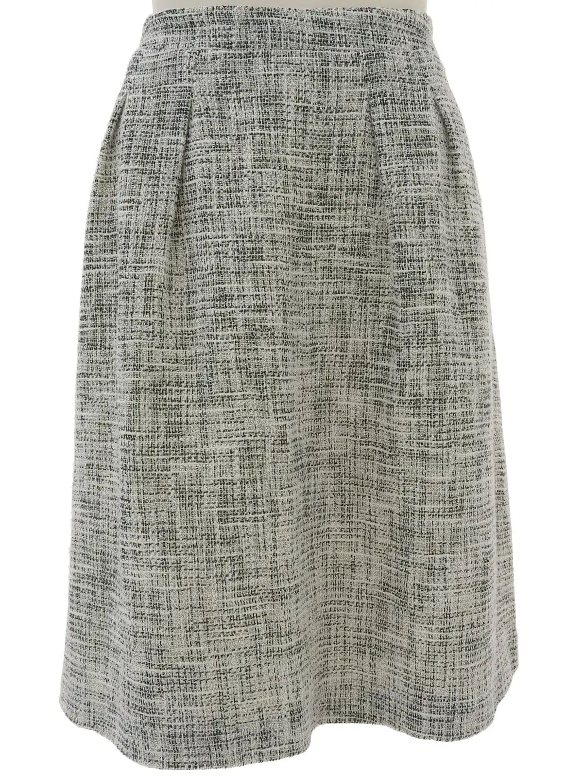 Tweed Vara Plate Set in White/Black