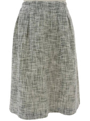 Tweed Vara Plate Set in White/Black