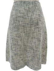 Tweed Vara Plate Set in White/Black