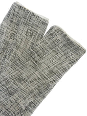 Tweed Vara Plate Set in White/Black