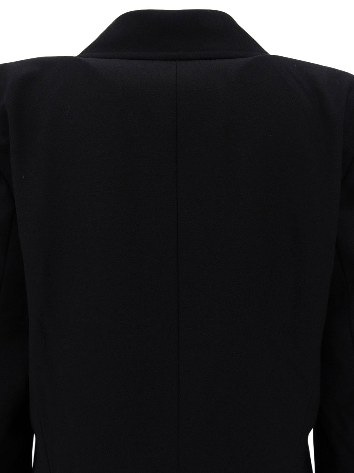 1996 Wool CC Mark Button Jacket Black