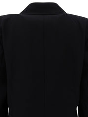 1996 Wool CC Mark Button Jacket Black